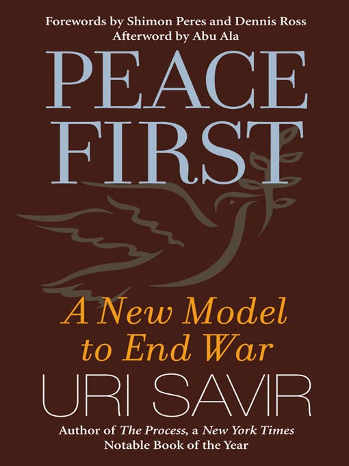 Title details for Peace First by Uri Savir - Available